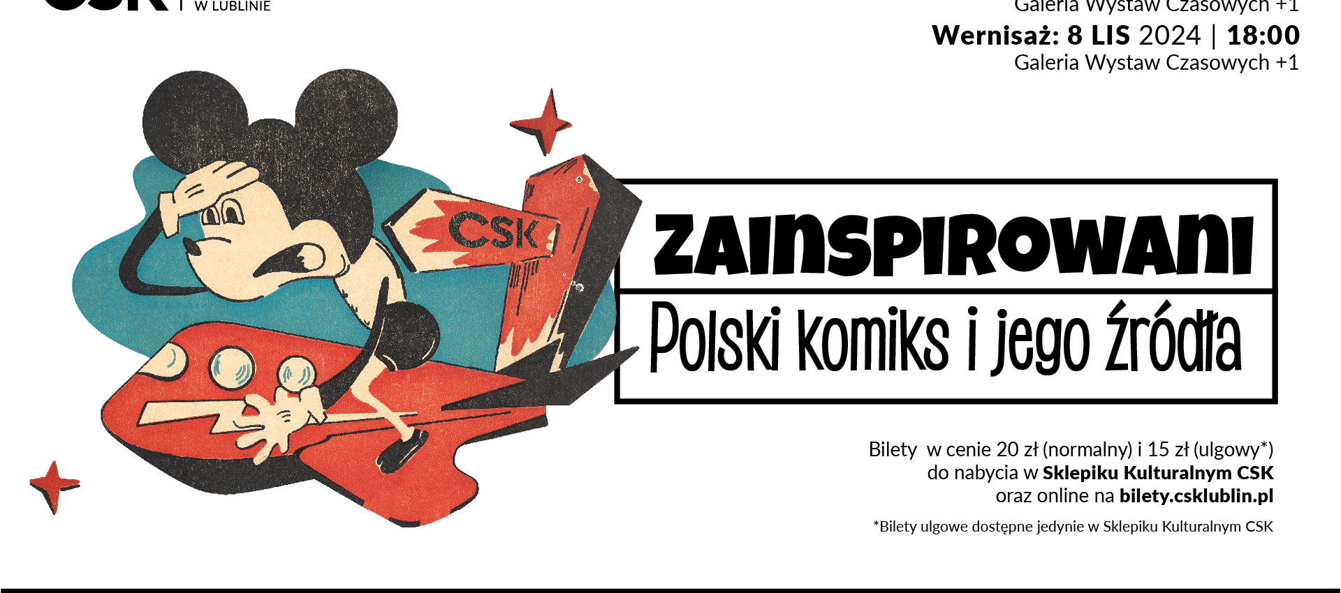 Zainspirowani - Polski komiks i jego źródła - Wernisaż już w piątek!